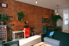 Light, well-furnished and spacious house close to the city center and sportpalei Antwerp, Belgium 130sqm house + 20sqm terrace + free parking Entire townhouse vacation rental 36106533