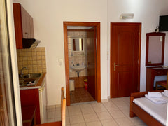 The rooms are located in the Studio Babis apartment complex, on the coastal road  studio in front of the Kalamaki beach Entire rental unit vacation rental 44111035