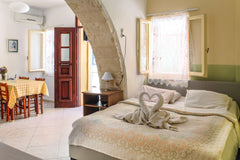 A spacious apartment, made to meet your needs.<br />It is located on the ground   APART/STUDIO in a quiet location CHANIA old town Entire serviced apartment vacation rental 45218742