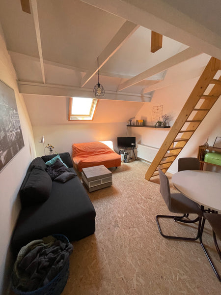 This  house is 5 minutes by bike from the city center or 15 minutes walking dist Ghent, Belgium Studio in my cozy  house nearby city center Private room in townhouse vacation rental 41279609