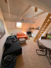 This  house is 5 minutes by bike from the city center or 15 minutes walking dist Ghent, Belgium Studio in my cozy  house nearby city center Private room in townhouse vacation rental 41279609