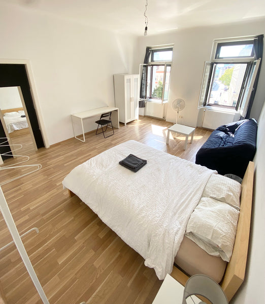 It's one Room in our big Apartment with a separate  House entrance.<br />The Roo Vienna, Austria Spacious Apartment in Rudolfsheim Private room in rental unit vacation rental 691806977084135820