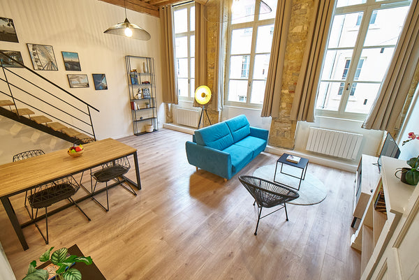 Superbe canut, typique lyonnais situé au cœur des pentes de la Croix Rousse, qua Lyon, France Chartreux -Canut Lyonnais 2 chambres- Croix Rousse Entire rental unit vacation rental 46938696