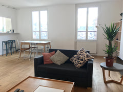 Very bright apartment very close to the Villette canal.<br /><br />It's at the 4 Paris, France Beautiful & bright 65m2 flat next to the Canal Entire rental unit vacation rental 23497242