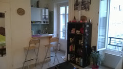 Studio de 20 m² équipé dans le 14e, métro 4 Alésia et métro 6/RER B Denfert-Roch Paris, France Studio agréable dans le 14e Entire rental unit vacation rental 3058785