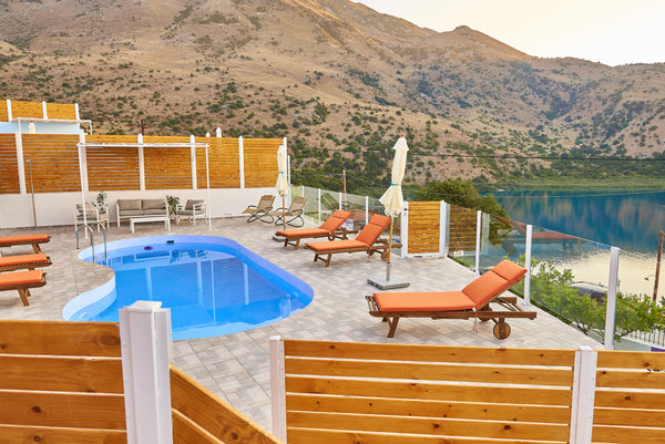 Just 5 minutes walk from the lake. This exquisite villa offers guests a unique h Crete, Greece Lake View Villa I Entire villa vacation rental 595324646008556312
