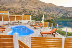 Just 5 minutes walk from the lake. This exquisite villa offers guests a unique h Crete, Greece Lake View Villa I Entire villa vacation rental 595324646008556312