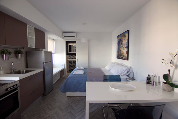 Dye Modern Chic Apartment is a beautiful 20sm studio, right in the heart of Chan Chania, Greece DYO Urban Chania Entire rental unit vacation rental 19504349
