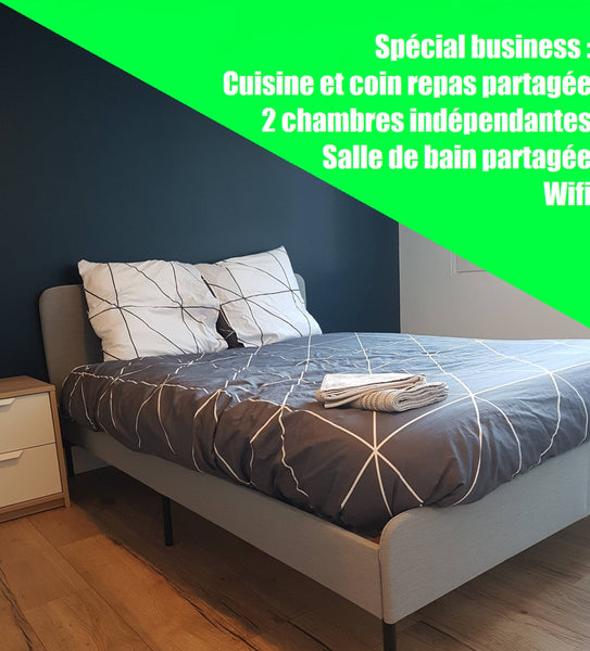 Au sein du quartier du Burck, idéalement situé entre Pessac et Mérignac, cet app Pessac, France Appartement cosy avec 2 chambres indépendantes Entire rental unit vacation rental 41109261