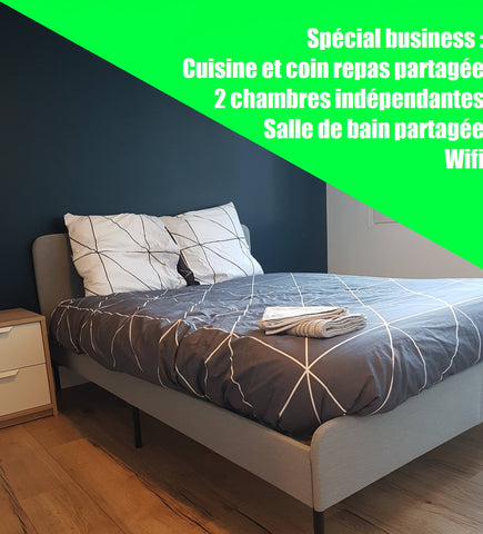 Au sein du quartier du Burck, idéalement situé entre Pessac et Mérignac, cet app Pessac, France Appartement cosy avec 2 chambres indépendantes Entire rental unit vacation rental 41109261