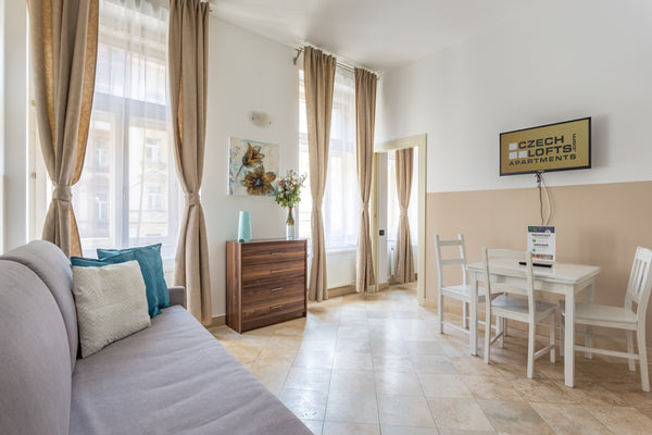This clean,brigh and comfortable Apartment 7 minutes walk from Wenzel Square off Prague, Czechia SUNNY APT, CENTRE-7 MIN WENZEL SQ!!A2 Entire rental unit vacation rental 7021325