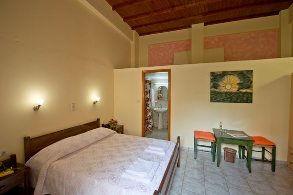 Double bedded room of 19 squad meters that can accommodate up to 3 persons (2 ad Chania, Greece Katerina Traditional Rooms (No 4) Private room in rental unit vacation rental 17010151