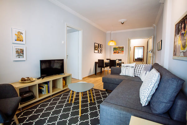 This spacious and quiet apartment in the heart of Thessaloniki, offers you a lux Thessaloniki, Greece Luxurious & Modern | Walk Everywhere |5★ Amenities Entire condo vacation rental 21067529