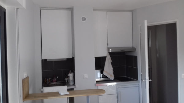 Bright and calm studio of 20 m2 well appointed, wc, shower, fully equipped kitch  Studio 20 m2 tout confort calme en bail mobilité Entire rental unit vacation rental 23114788