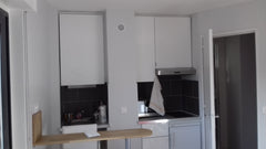 Bright and calm studio of 20 m2 well appointed, wc, shower, fully equipped kitch  Studio 20 m2 tout confort calme en bail mobilité Entire rental unit vacation rental 23114788