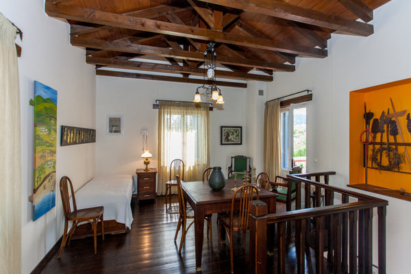 Artemis is a 2 storey house of 70 square meters which was created by the reconst Pirgos Psilonerou, Greece Artemis-old barn to a family flat Room in boutique hotel vacation rental 423470
