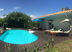 Ideal place for successful holidays between sea, vineyard, Bordeaux, Arcachon, S Saint-Médard-en-Jalles, France Charming home, heated swimming-pool Entire home vacation rental 5707114