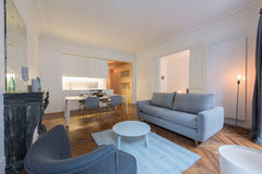 Very nice 66 sqm apartment with two bedrooms, two bathrooms, 2nd floor with lift Paris, France Casino, 2BR/2BA, 6 people Entire rental unit vacation rental 9782095