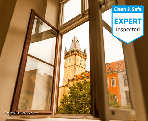 • Apartment is carefully disinfected at every cleaning and ready for a safe stay Prague, Czechia OLD TOWN SQUARE Studio & ASTRONOMICAL CLOCK View Entire rental unit vacation rental 29788990