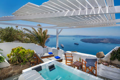 Perched on the edge of the cliff, Iatis Nostalgia is a big traditional Cave Hous Greece Iatis Nostalgia Entire villa vacation rental 24936233