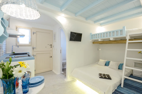 ON THE BEACH, Apartment for 4 or 5 persons on Agia Anna beach. New renovated apa Naxos, Greece Naxian Breeze, Cycladic Apartment on the beach! Room in boutique hotel vacation rental 13608370