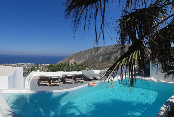 GREEK GODDESS  KOA is a Dome Cave part of a complex of 6 Dome Caves with 2 pools Thera, Greece KOA Dome vacation rental 35611528