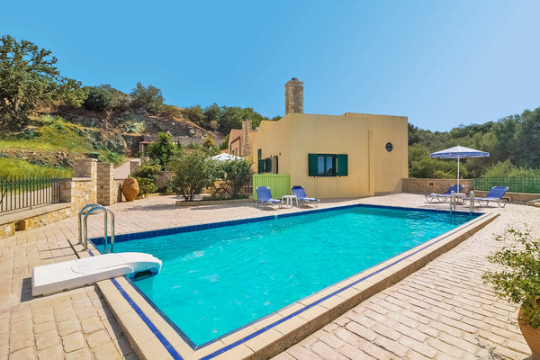 Villas Mourne are three traditional 2-bedroom villas with a sharing swimming poo Chania, Greece Villas Mourne, 2 BD, common pool, peaceful Entire home vacation rental 13717466