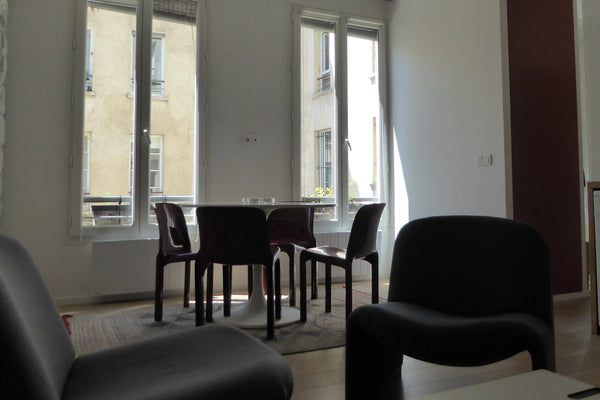 The appartment is located between the metro stations Goncourt and République, ju  Cosy 37m2 appartment near Canal St-Martin Entire rental unit vacation rental 18850291
