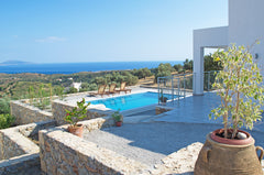 Evgoro Vrahos is a modern newly built spacious villa with a magnificent view to  Rethimnon, Greece Evgoro vrahos villa , private pool,Breakfast Entire villa vacation rental 21478737