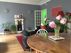 Very typical place in Paris -You know it ? A design and very quiet bedroom (king Paris, France Confortable bedroom gay friendly and its bathroom Private room in rental unit vacation rental 12897038