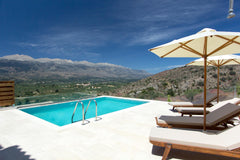 The holiday Villa is located near the village Kalamitsi Amygdali, in the region  Chania, Greece Luxury rental Villa with private pool Entire villa vacation rental 27996793