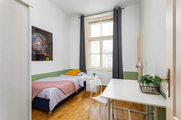 All beds can be merged  to make a double bed. <br /><br />Nice flat in Holešovic Prague, Czechia VEVERKOVA RESIDENCE IV Entire rental unit vacation rental 23919872