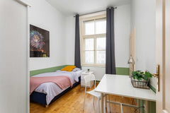 All beds can be merged  to make a double bed. <br /><br />Nice flat in Holešovic Prague, Czechia VEVERKOVA RESIDENCE IV Entire rental unit vacation rental 23919872