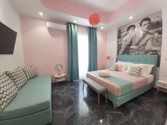Conveniently located in the town centre and a 2-min-walk from the beach, our new  Nostalgia RetroSuites Naxos Cinema 2-bedroom house Entire home vacation rental 36475164
