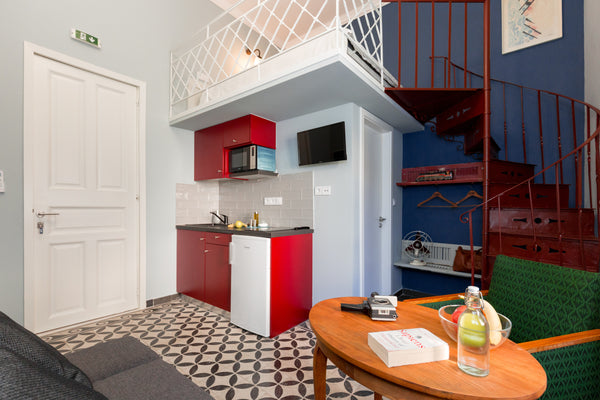 Trendy Loft in hidden corner of the center! You are in short walking distance to GR Nemo's Stairs Loft Entire loft vacation rental 38612397