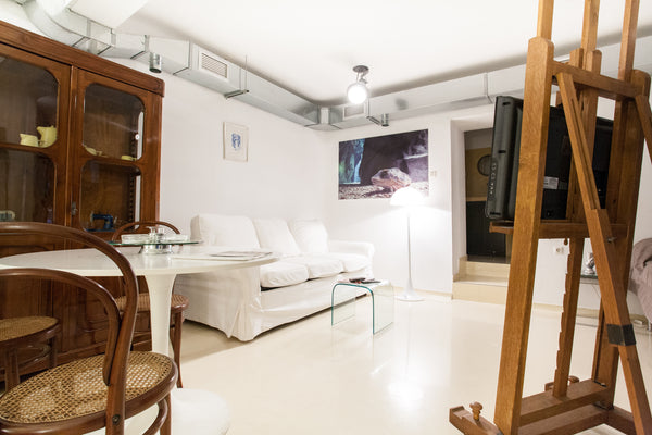 <b>The space</b><br />A 55-sq. m apartment located on the ground floor attached  Athens, Attica, Greece Design studio & lemon tree garden!! Entire rental unit vacation rental 497502