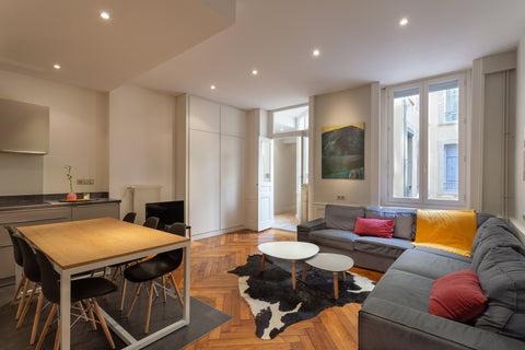 Beautiful 90sqm² apartment, completely renovated and fully equipped. Original pa Lyon, France Dify Le Franklin - Bellecour Entire rental unit vacation rental 47047436