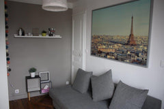 In a typical parisian building, 6th level (no elevator), bright and quiet apartm  Lovely studio apartment close to Montmartre Entire rental unit vacation rental 13560725