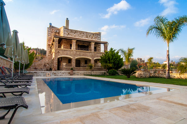 Giovanta Villa is situated in a verdant location near Kontomari in Kissamos, Cha Chania, Greece Magnificent sea view villa made of wood and iron Entire place vacation rental 52910723