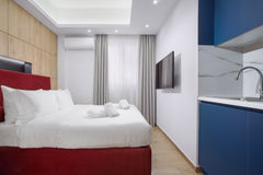 A stylish 2 person suite plus optional baby cot in the center of Athens next to  Athens, Greece Ruby by Xclusive Athens Suites Entire rental unit vacation rental 623672261021325252