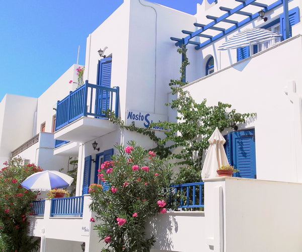 We are happy to offer you a 18 sq. m. studio, full of natural light, very clean, Naxos, Greece Nostos Studios at Saint George beach rooms Naxos 5 Room in boutique hotel vacation rental 4229735