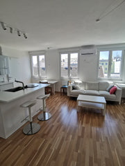 Apartment in the 18th district, with a big living room and a bedroom with king-s Vienna, Austria Modern, sunny apartment with A/C close to centre Entire rental unit vacation rental 44509719