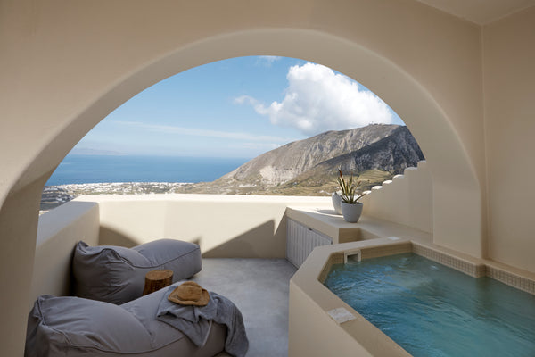 Star Santorini Infinity Suites is brand new complex of 3 suites each one with pr Greece Star Infinity Suite with private heated Jacuzzi. Room in serviced apartment vacation rental 33071352