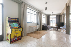 Located in the heart of both historical and modern Athens, this 94sqm. (1,012 sf Athens, Attica, Greece Spacious Loft w. huge balcony _ Acropolis view Entire loft vacation rental 13410584