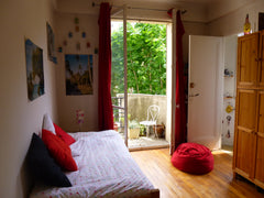 CHAMBRE 13 m2 1 personne DANS GD APPARTEMENT -  bel immeuble, au 2ème étage très Paris, France Chambre d'hôte Paris 14eme près rue Daguerre Private room in rental unit vacation rental 1437075