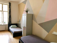 This is a private room for 4 persons located on the third floor of a historical  Prague, Czechia R10: Private room for 4 persons in Old Town Private room in serviced apartment vacation rental 584720457552828944
