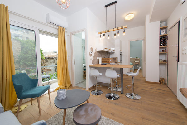 The apartment is located in the heart of the city! Very close to nightlife, publ Iraklio, Attica, Greece The Fig: Central Luxury Apartment Entire rental unit vacation rental 19028076
