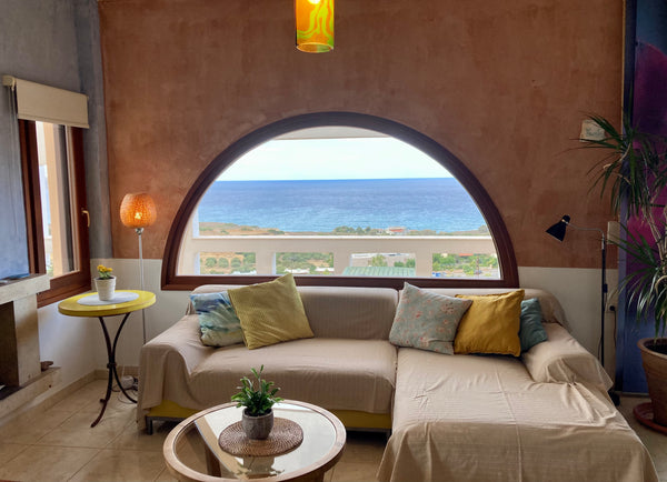 Welcome to my spacious and comfortable home just 5 km outside of the small town  Greece * Sitia  total panoramic house* Entire home vacation rental 17651271