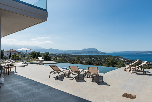 NiMaR Villas presents our Brand-New 2018 project. Stunning seaviews and custom i Chania, Greece NiMaR Villas, Brand-New, stylish,stunning views Entire villa vacation rental 24172229