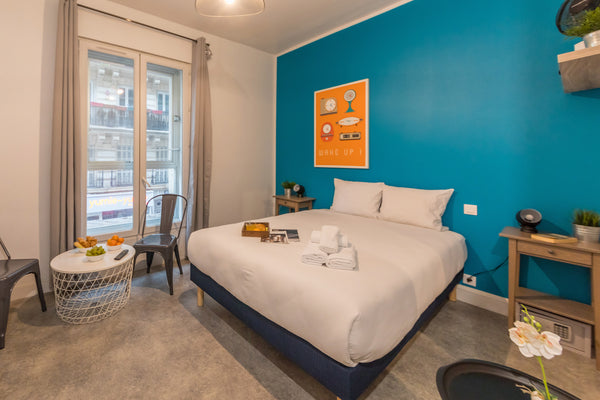 My accommodation is located in the heart of the 4th arrondissement, less than 5   Hôtel de Ville - Marais 1: cosy apartment for 2 Entire rental unit vacation rental 16542319